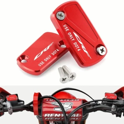 CNC Front Brake/Clutch Reservoir Cover For HONDA CRF450 R/RX 2021-2024 CRF450RX - Image 1 of 4