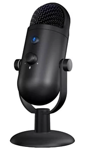 onn. USB Dual-Pattern Microphone Cardioid and Omnidirectional recording patterns - Picture 1 of 6