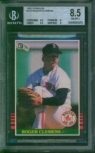 1985 Donruss Roger Clemens RC #273 Boston Red Sox SP 7 Cy Young NM-Mint+ BGS 8.5 - Bild 1 von 2