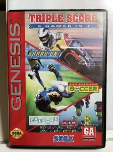 Triple Score: 3 Spiele in 1 (Sega Genesis, 1993) - Bild 1 von 4