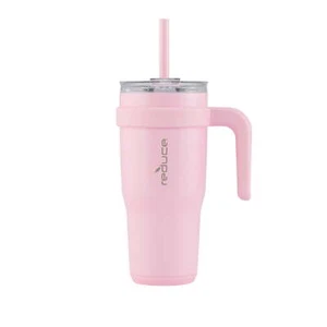 Reduce Cold1 Tumbler. Straw, Lid & Handle. Insulated Stainless Steel 24oz - Picture 1 of 24