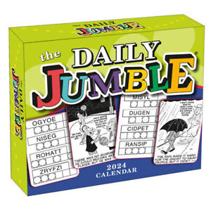 Sellers Publishing The Daily JUMBLE® 2024 Daily Calendar w