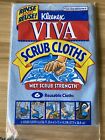 Kleenex VIVA 6-Pack Scrub Cloths Reusable 11" x 14.5 " NEW Dead STOCK