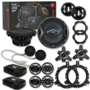 JBL GTO609C 6.5 INCH 6-1/2 INCH 2-WAY CAR AUDIO COMPONENT SPEAKER SYSTEM - Picture 1 of 11