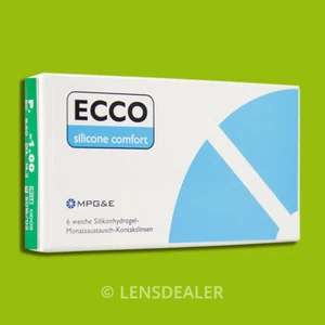 ECCO silicone comfort 1x6 Kontaktlinsen Monatslinsen MPG&E