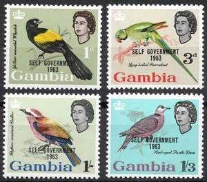 SG206-SG209 1963 GAMBIA Nueva Constitución, MNH - Imagen 1 de 2