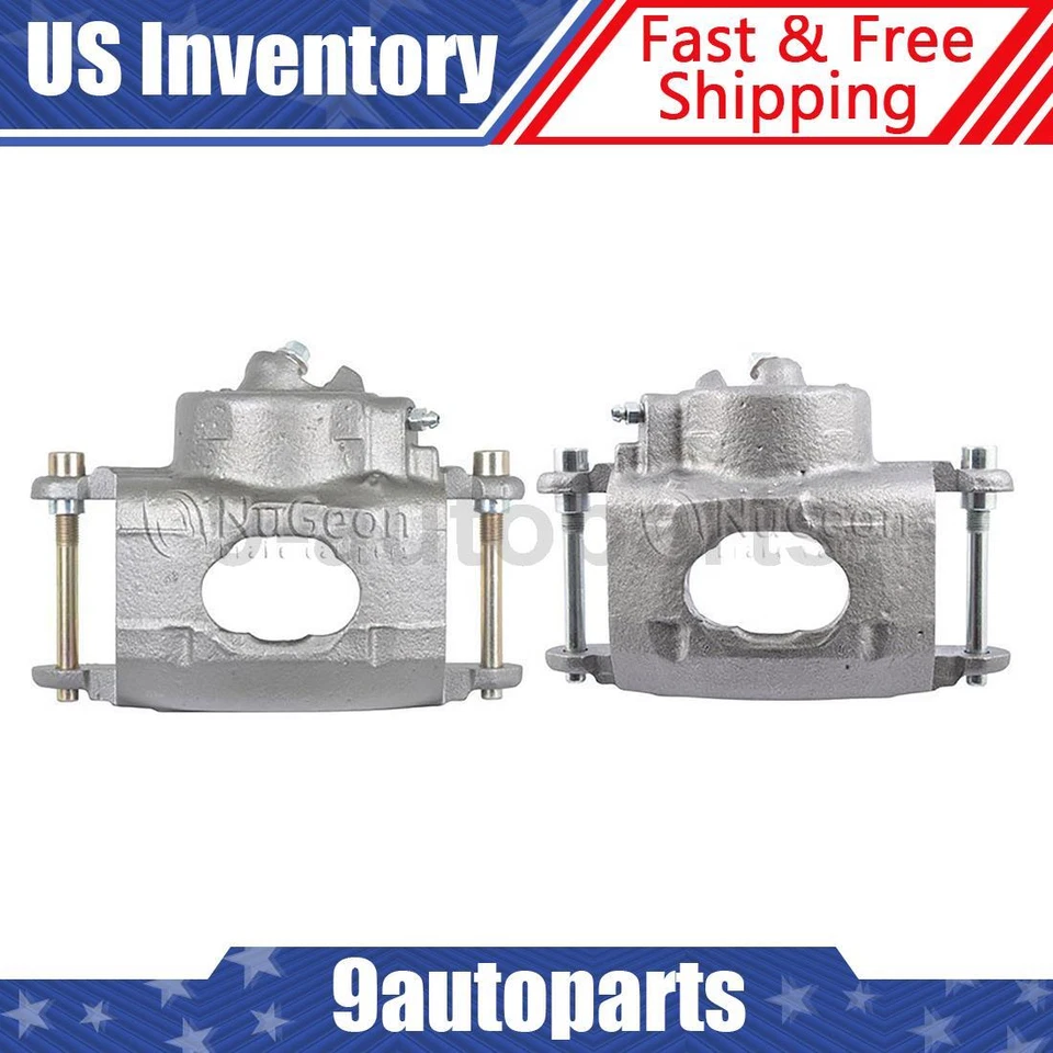 Pair Front Left & Right Disc Brake Calipers For 1977 Chevrolet Camaro - Image 1 of 4