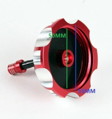 NUEVA TAPA DE GAS COMBUSTIBLE CNC BILLET ROJA para HONDA CR85R 2000-2007 CR 85R M GC20  Foto 1 de 4