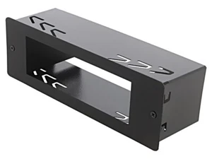 PCB.TYP.24 Einbaurahmen für CB-Radios President mit zentraler Öffnung 4CARMEDIA - Picture 1 of 1