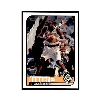 Cartões de basquete 1998 UD Choice Erick Dampier #45 - Imagem 1 de 3