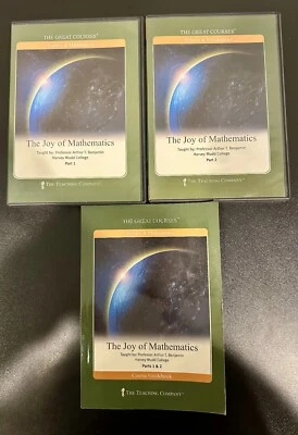The Great Courses - The Joy of Mathematics (2 Part DVD, Course Guidebook) Foto 1 de 4