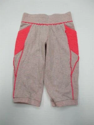 Calça atlética ZELLA GIRL juvenil feminina tamanho 7/8 algodão rosa/cinza moletons W7688 - Imagem 1 de 4