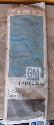 NUEVO NOS 1970 GM Chevrolet 4 Culata Junta Kit Chevette? NOS Foto 1 de 2