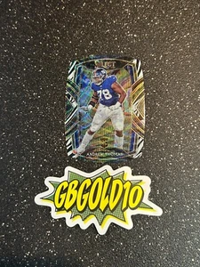 Panini Select 2020 - Club Level Zebra Prizm #287 Andrew Thomas SSP RC - Imagen 1 de 2