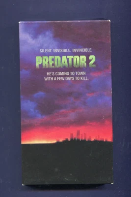 Predator 2 VHS 1991 CBS Danny Glover Kevin Peter Hall Gary Busey Bill Paxton Foto 1 de 4