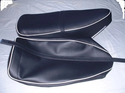 BMW R50 R60  R69S /2 "WIDE" motorcycle SEAT COVER  fits 1955-69  R/2 wide seat Foto 1 de 4
