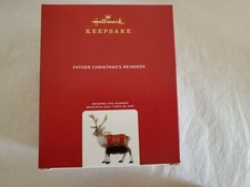 Hallmark 2020 Father Christmas Reindeer Limited Edition Keepsake Ornament