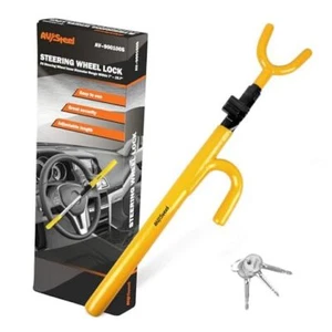 Steering Wheel Lock Anti-Theft Locking Device, Universal Theft Prevention - Picture 1 of 8