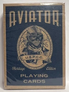 Heritage Edition Aviators Luxury Playing Cards - USPCC - Aviator Plane Pilot NEU - Bild 1 von 3