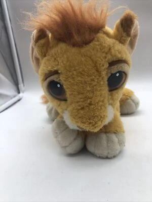 Peluche Simba Vintage Disney El Rey León Melena Cambiando Creciendo 1994 Mattel Foto 1 de 4