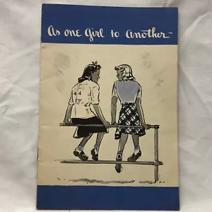 Vintage 1940er Broschüre für Mädchen über Perioden usw. International Cellucotton Prod - Bild 1 von 17