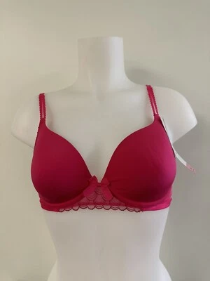 Sujetador acolchado Triumph My Candle Spotlight WHP con aros 32D rosa NUEVO CON ETIQUETAS Foto 1 de 4