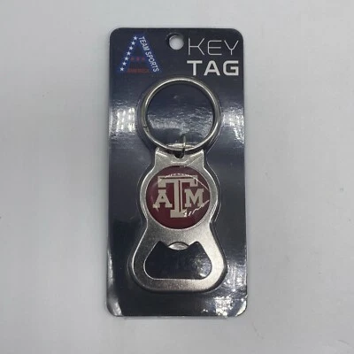 Брелок для ключей Team Sports Texas A&M Aggies бирка с открывалкой для бутылок - Изображение 1 из 4