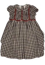 Janie Jack Girls Smocked Plaid Embroidered Christmas Holiday Fancy Dress 2T