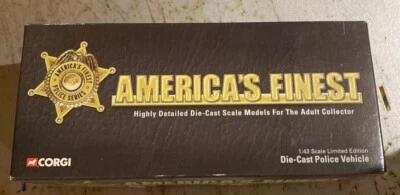 Corgi 1/43 Scale US06005 - Dodge Monaco Police California H/Patrol - Black/White - Image 1 of 3