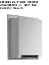 Bobrick B29744 Automatic Mounted Dispenser W/Led Light, Ss