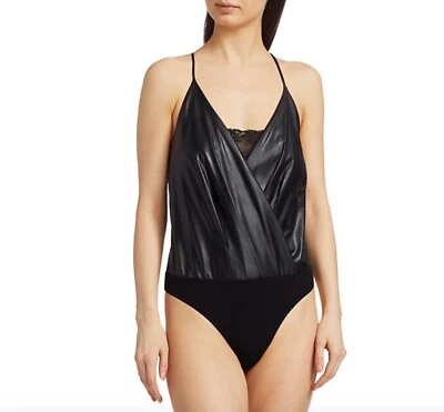 Body Bailey 44 Adi imitación cuero negro talla M Foto 1 de 4