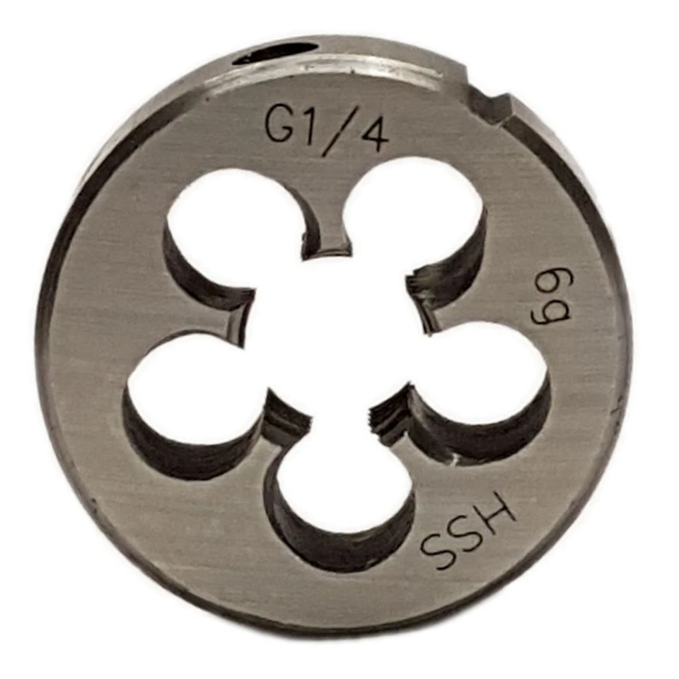 G 1/4" Schneideisen Rohrgewinde Gasgewinde HSS rechts Gewindeschneider - Bild 1 von 1