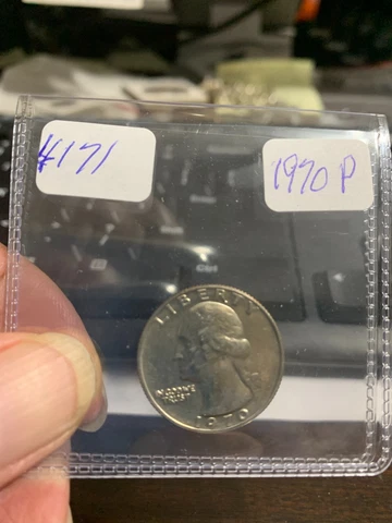 1970 P WASHINGTON QUARTER Cover
