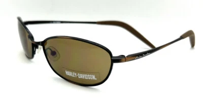 Nuevas gafas de sol Harley Davidson HDS 431 SBRN-1 marrón 56-17-138 con estuche genérico Foto 1 de 4