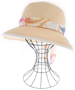 COACH Straw Hats Beige M/L 2200545917056 - Picture 1 of 3