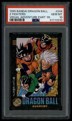Dragon Ball Japanese Visual Adventure 95 244 Z Fighters 1995 PSA 10 91713310 - Image 1 of 2