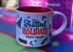 Disneyland DCA California Adventure Festival of Holidays 2024 Taza Taza Disney - Imagen 1 de 4