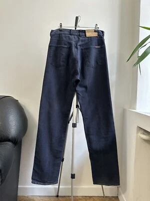 Pantalones Marlboro Classics Vintage Azul Marino W32L34 Hechos en Italia Foto 1 de 4