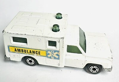 1977 Matchbox Ambulance No. 41 1:64 Superfast Emergency Medical Service Truck - Image 1 of 4