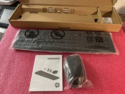 4R009AA HP WIRELESS KEYBOARD AND MOUSE-NEW OPEN BOX - Image 1 of 2