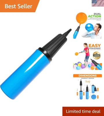 Mini inflador portátil con bomba de globos para piscina flotadores equipo de fiesta Foto 1 de 4