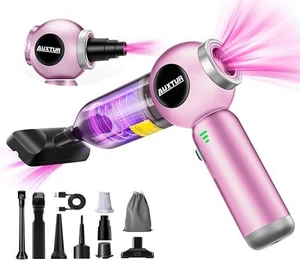 AUXTUR Portable Cordless Car Vacuum | 17500PA Suction & HEPA Filter - Picture 1 of 7
