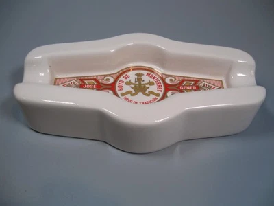 Cenicero de cerámica para cigarros Jose Gener Hoyo De Monterrey Foto 1 de 4