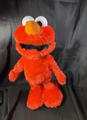 Улица Сезам Элмо Интерактивные Говорящие Танцы Английский Испанский, Смеется - Протестировано - Изображение 1 из 4