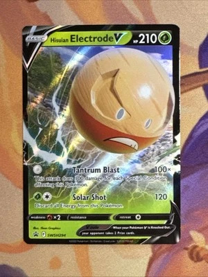 Hisuian Electrode V SWSH294 SWSH: Sword & Shield Promo Cards Holo - Image 1 of 2