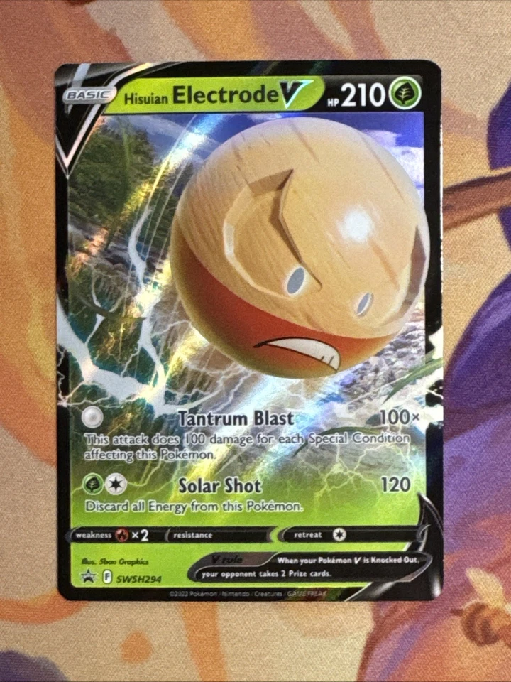 Hisuian Electrode V SWSH294 SWSH: Sword & Shield Promo Cards Holo - Image 1 of 2