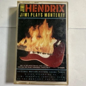 Jimmi Hendrix- Jimi Plays Monterey- Picture Sound Track- Cassette - Picture 1 of 3