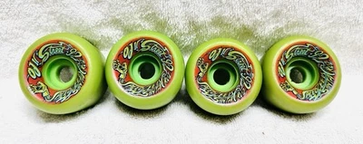 VTG OJ II Street Lime Green 92a Skateboard Wheels - NOS - Image 1 of 4