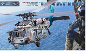 Kitty Hawk 1/35 MH-60S "Knighthawk" con elicottero cannone M197 #50015 📌USA - Foto 1 di 5