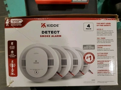 Alarma de humo KIDDE DETECT 20SA10 - Paquete de 4  Foto 1 de 4